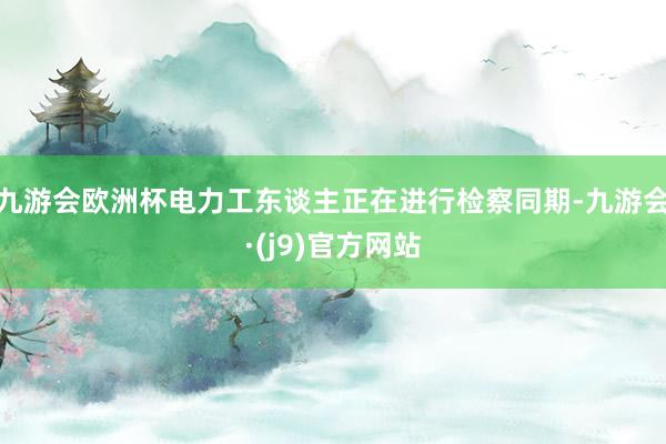 九游会欧洲杯电力工东谈主正在进行检察同期-九游会·(j9)官方网站